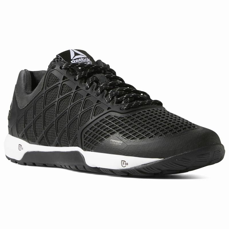 Reebok Crossfit® Nano 4 Botasky Damske - Čierne/Biele AB1544JW